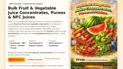 Non-Delivery Scam fruitjuiceconcentrates.us