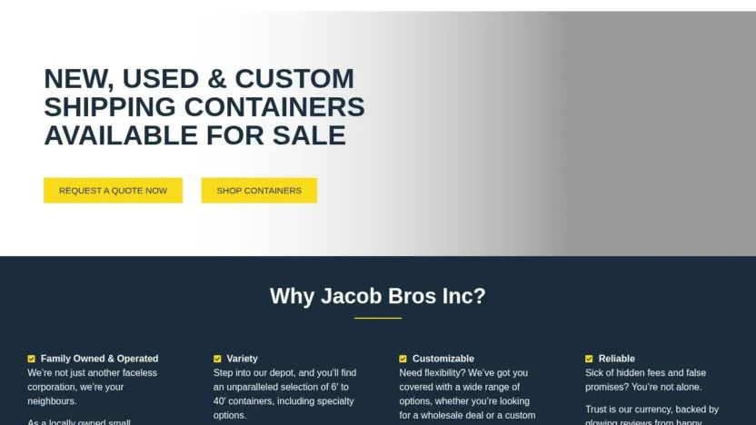 Non-Delivery Scam jacobbrosinc.com