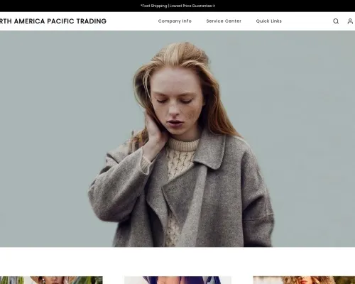Screenshot of Fashion Scam website 27611